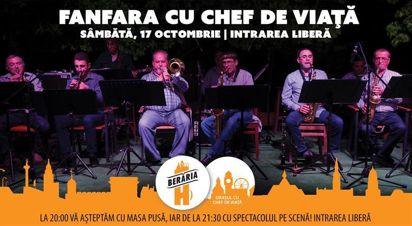 Concert FANFARA CU CHEF DE VIAŢĂ, sâmbătă, 17 octombrie 2015 20:00, Beraria H