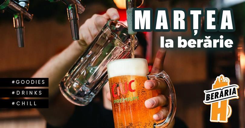 Concert Marțea la Berărie, marți, 07 octombrie 2025 12:00, Beraria H