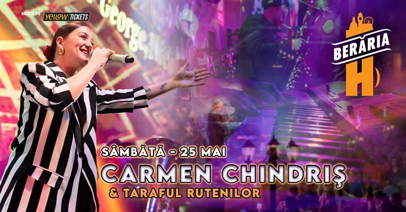 Concert Carmen Chindriș & Taraful Rutenilor sing at Berăria H, Saturday, 25 May 2024 20:45, Beraria H