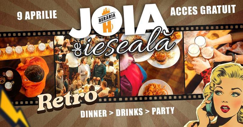 Concert Joia de ieșeală #Retro, joi, 09 aprilie 2026 17:00, Beraria H