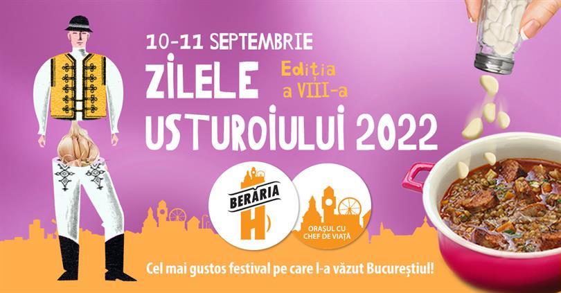 Concert Zilele Usturoiului 2022 | Ziua #1 (sâmbătă, 10 septembrie), sâmbătă, 10 septembrie 2022 12:00, Beraria H