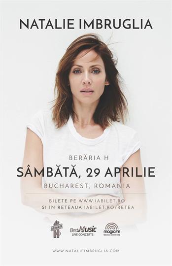 Concert Concert Natalie Imbruglia în Berăria H, Saturday, 29 April 2017 20:00, Beraria H