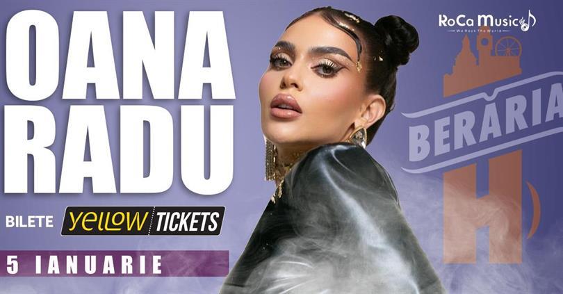 Concert Oana Radu & Band  în concert // București - Berăria H, luni, 05 ianuarie 2026 19:00, Beraria H