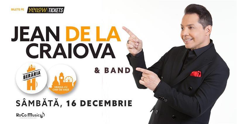 Concert Jean de la Craiova & Band, Saturday, 16 December 2023 20:00, Beraria H