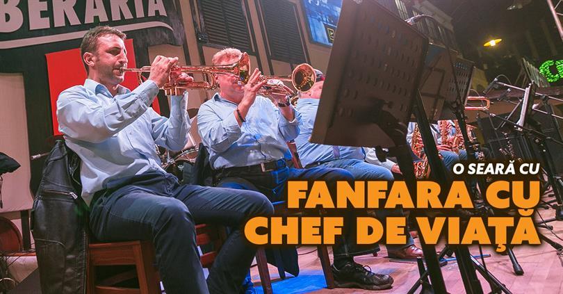 Concert O seara cu Fanfara cu Chef de Viata, marți, 27 decembrie 2016 20:00, Beraria H