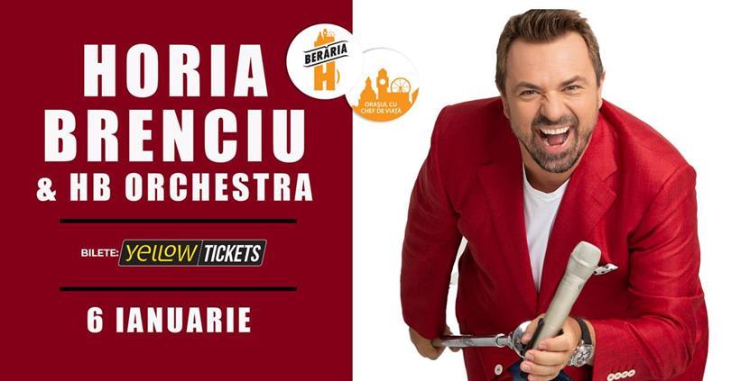 Concert Horia Brenciu & HB Orchestra în concert // București - Berăria H, luni, 06 ianuarie 2025 18:00, Beraria H