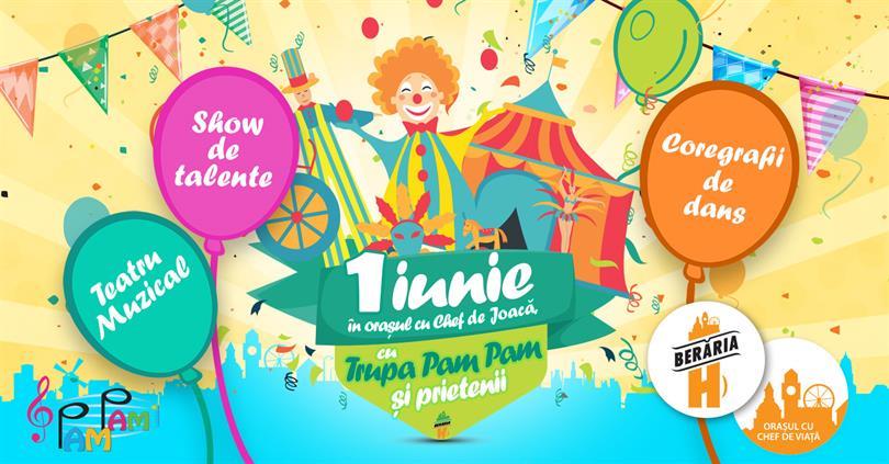 Concert 1 Iunie în Orașul cu Chef de Joacă, Saturday, 01 June 2019 11:15, Beraria H
