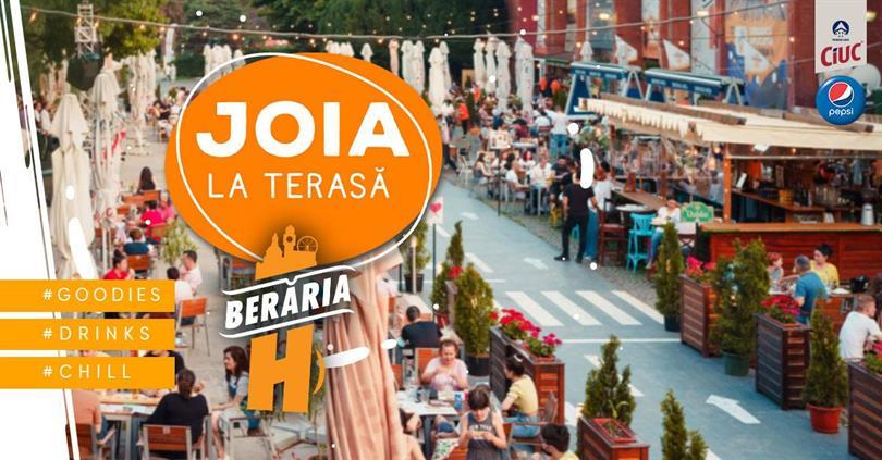 Concert Joia la terasă, joi, 14 septembrie 2023 13:00, Beraria H