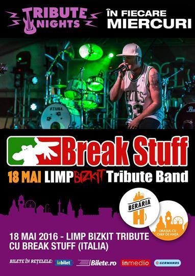 Concert Limp Bizkit Tribute, miercuri, 18 mai 2016 20:00, Beraria H