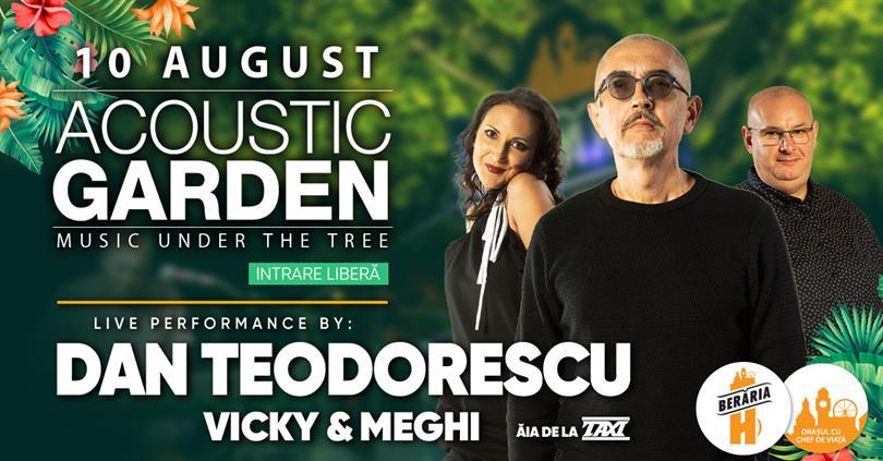 Concert Dan Teodorescu (TAXI) // Acoustic Garden // Berăria H, luni, 10 august 2020 18:45, Beraria H