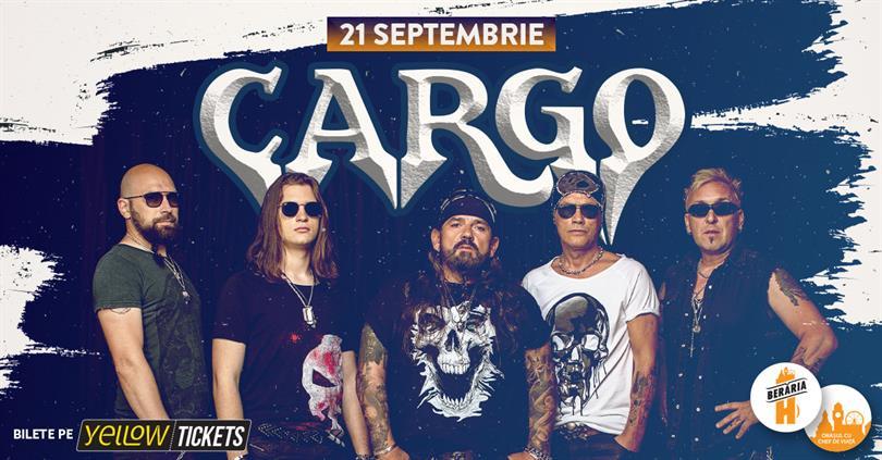 Concert Cargo @Berăria H, Tuesday, 21 September 2021 19:00, Beraria H