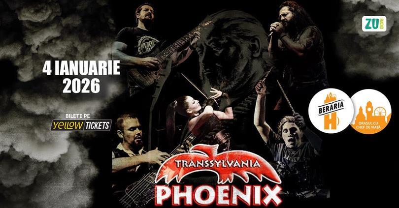 Concert Phoenix în concert la Berăria H, duminică, 04 ianuarie 2026 18:00, Beraria H