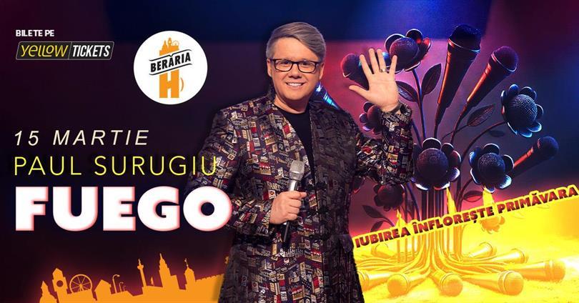 Concert Concert Fuego - „Iubirea înflorește primăvara” // București - Berăria H, duminică, 15 martie 2026 16:45, Beraria H