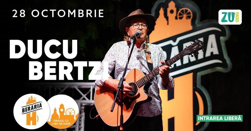 Concert Folk Evening with Ducu Bertzi – October 28th @ Berăria H, Tuesday, 28 October 2025 18:00, Beraria H