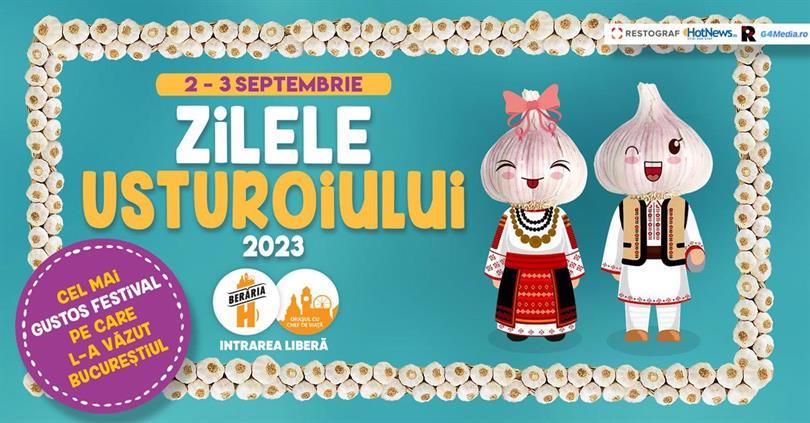 Concert Zilele Usturoiului 2023 | Ziua #2 (duminică, 3 septembrie), duminică, 03 septembrie 2023 10:00, Beraria H