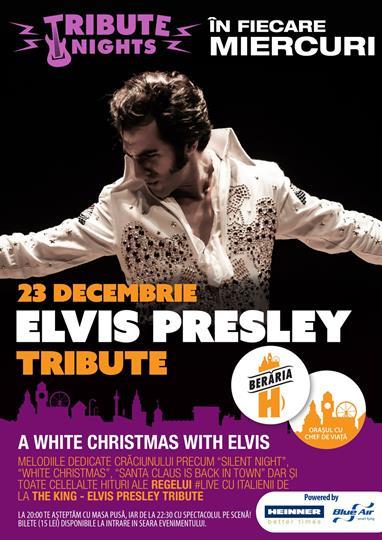 Concert Elvis Presley Christmas Tribute, miercuri, 23 decembrie 2015 20:00, Beraria H
