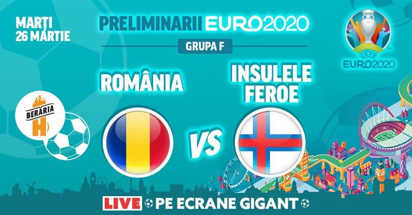 Concert România vs. Insulele Feroe // Preliminarii EURO 2020 // Berăria H, marți, 26 martie 2019 20:01, Beraria H