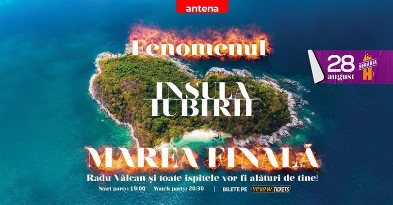 Concert INSULA IUBIRII // Marea Finală // Live pe Ecrane #GIGANT la Berăria H, Wednesday, 28 August 2024 17:00, Beraria H