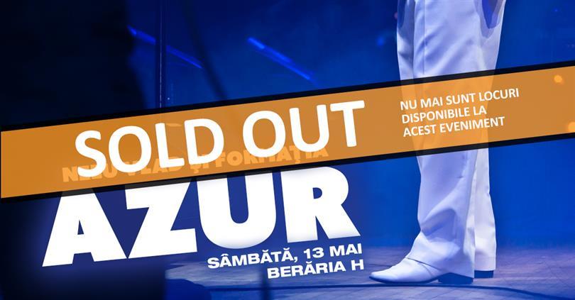 Concert Azur & Nelu Vlad, sâmbătă, 13 mai 2017 20:30, Beraria H