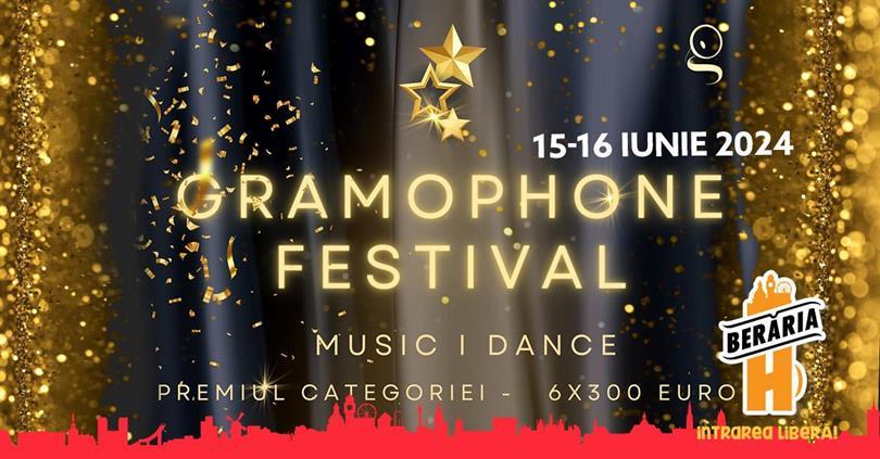Concert GRAMOPHONE Festival 2024 I Sâmbătă, 15 Iunie @Berăria H, sâmbătă, 15 iunie 2024 08:30, Beraria H