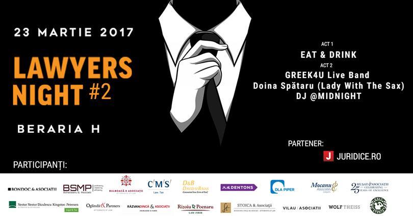 Concert Lawyers Night #2, joi, 23 martie 2017 20:30, Beraria H