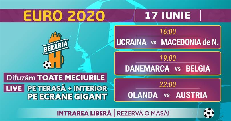 Concert EURO 2020 #LIVE | 17 IUNIE, Thursday, 17 June 2021 16:00, Beraria H