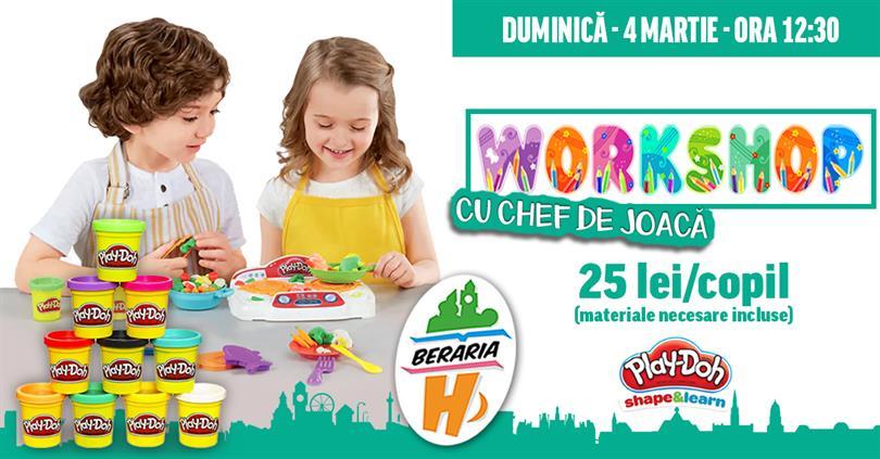 Concert Workshop Play-Doh la Berăria H, duminică, 04 martie 2018 12:00, Beraria H