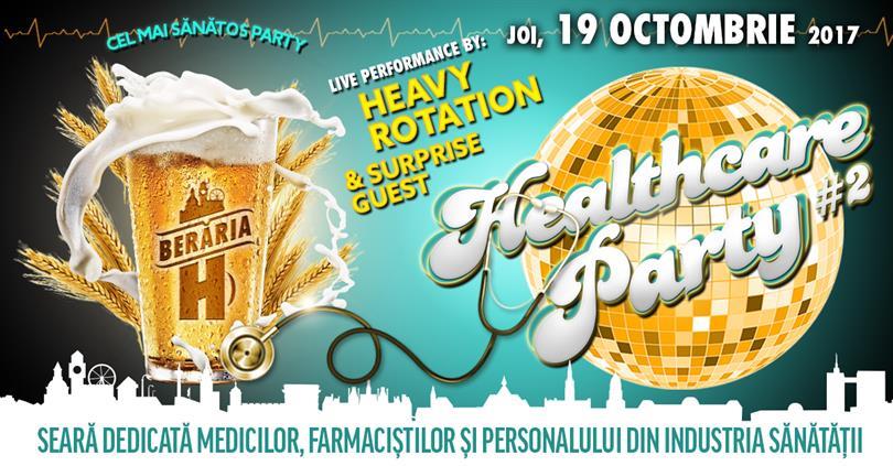 Concert Healthcare Party #2 @ #IndustryNights, joi, 19 octombrie 2017 20:30, Beraria H