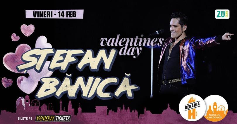 Concert Ștefan Bănică I Valentine's Day Special Show, vineri, 14 februarie 2025 17:30, Beraria H