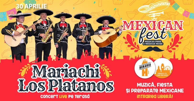 Concert Mexican Evening: Los Platanos, duminică, 30 aprilie 2023 17:00, Beraria H