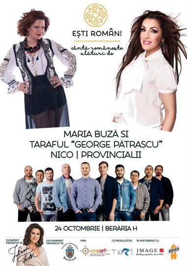 Concert Maria Buză | Nico | Provincialii, sâmbătă, 24 octombrie 2015 19:30, Beraria H