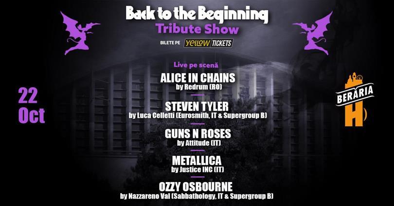 Concert Back to the Beginning – The Final Ozzy Tribute | Ozzy, GNR, Metallica, Steven Tyler & More, Wednesday, 22 October 2025 18:30, Beraria H