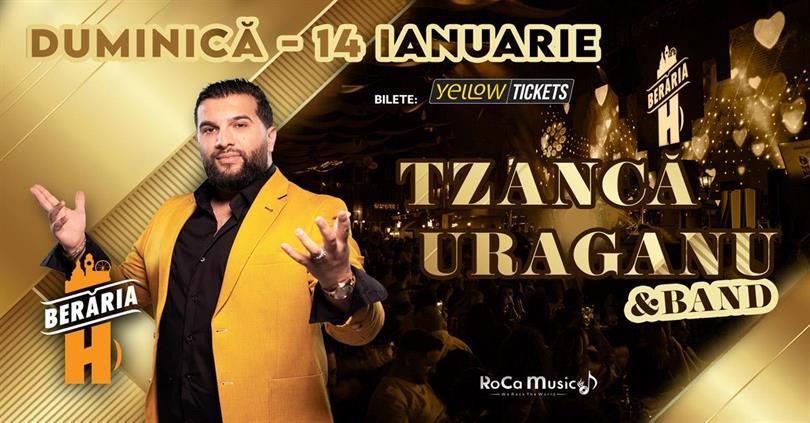 Concert Tzancă Uraganu' & Band în concert // București - Berăria H, duminică, 14 ianuarie 2024 19:45, Beraria H