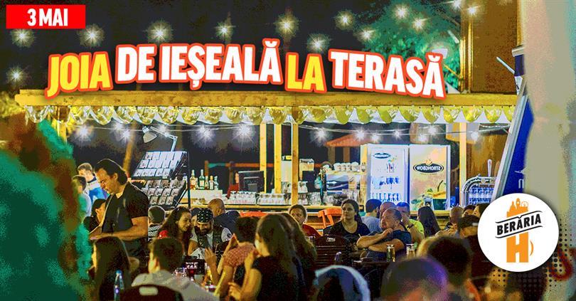 Concert Joia de ieșeală la terasă #WeekendPreview, joi, 03 mai 2018 18:00, Beraria H