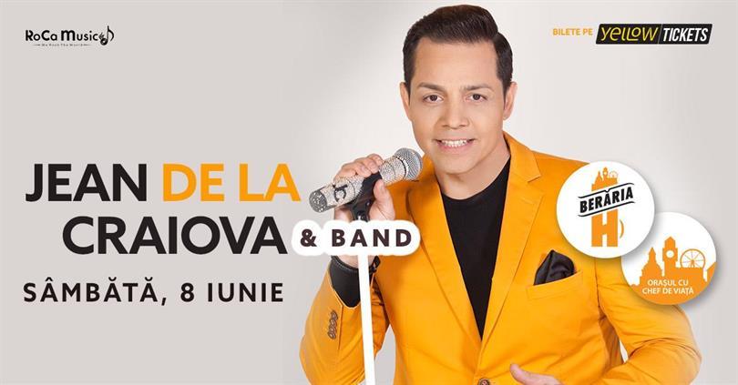 Concert Jean de la Craiova & Band în concert la Berăria H, Saturday, 08 June 2024 21:00, Beraria H