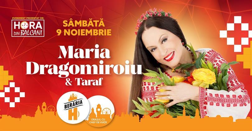 Concert Concert Maria Dragomiroiu pe 9 noiembrie, sâmbătă, 09 noiembrie 2019 17:45, Beraria H