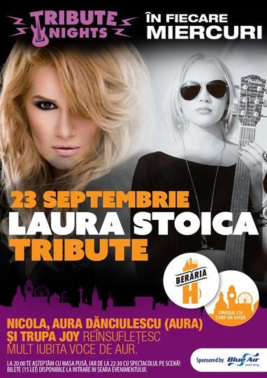 Concert Laura Stoica Tribute, Wednesday, 23 September 2015 20:00, Beraria H