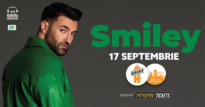 Concert SMILEY cântă la Berăria H // București Herăstrău, marți, 17 septembrie 2024 18:00, Beraria H