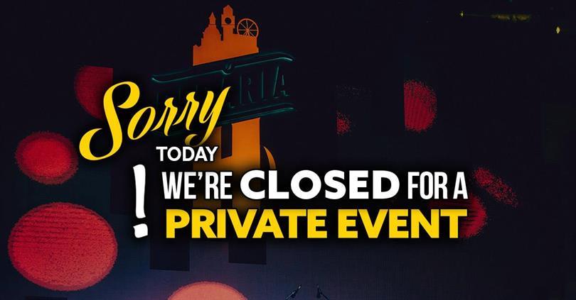 Concert Closed - Private Event, Thursday, 12 February 2026 10:00, Beraria H