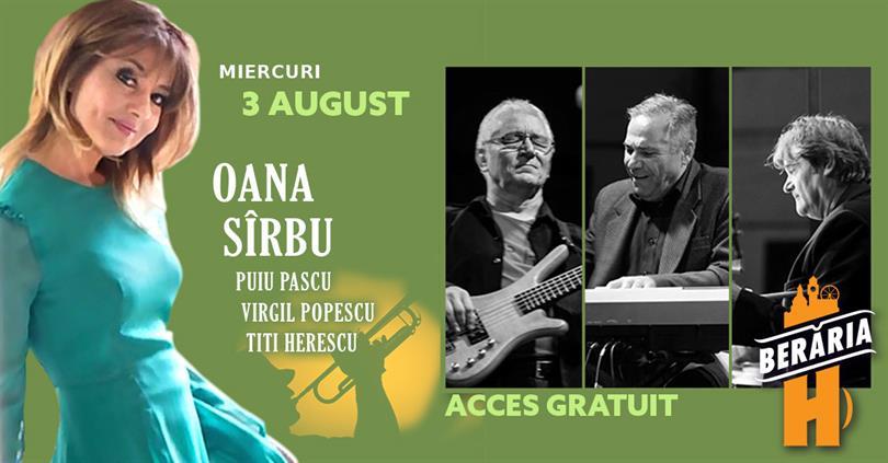 Concert Oana Sîrbu & Puiu Pascu, Virgil Popescu, Titi Herescu Trio | #bythelake, miercuri, 03 august 2022 18:00, Beraria H