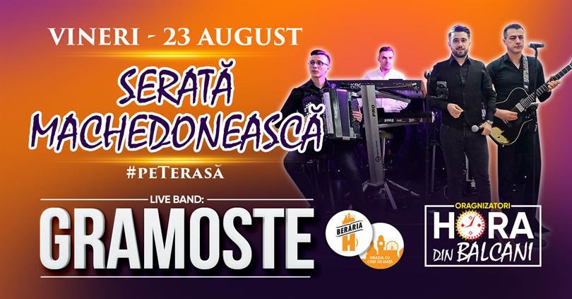 Concert Macedonian Night #ByTheLake: GRAMOSTE Live Band, Friday, 23 August 2019 20:00, Beraria H