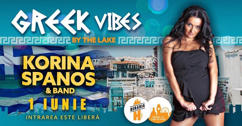 Concert Korina Spanos & Band - Greek Vibes @Berăria H // Pe Terasă, duminică, 01 iunie 2025 17:00, Beraria H