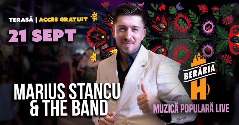 Concert Live Romanian Folk Music with Marius Stancu & The Band // On the Terrace, Sunday, 21 September 2025 17:00, Beraria H
