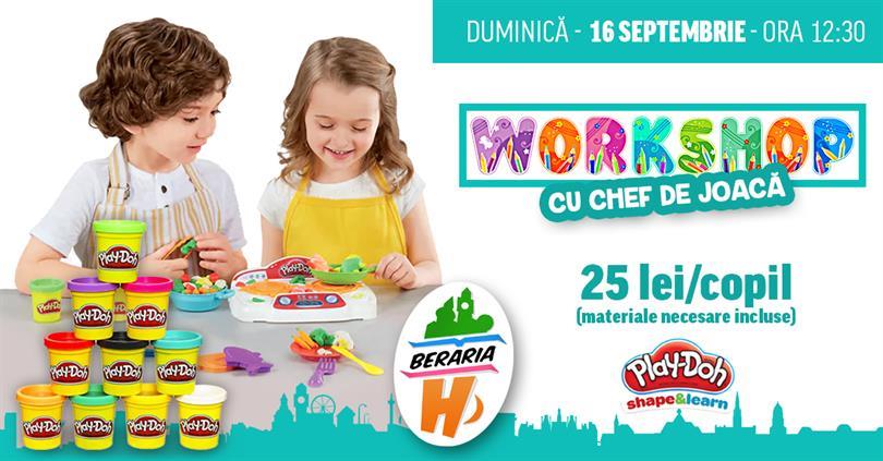 Concert Workshop pentru copii: Play-Doh, duminică, 16 septembrie 2018 12:00, Beraria H