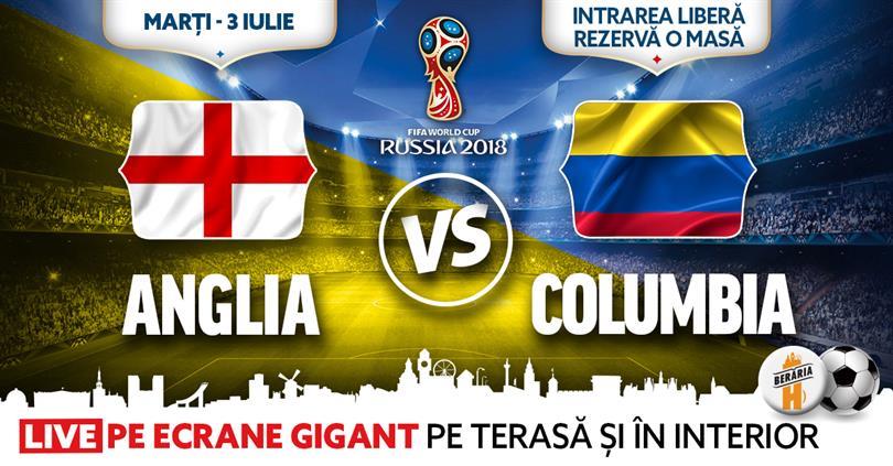 Concert Colombia vs. England ✗ FIFA World Cup 2018 @ Berăria H, Tuesday, 03 July 2018 20:00, Beraria H