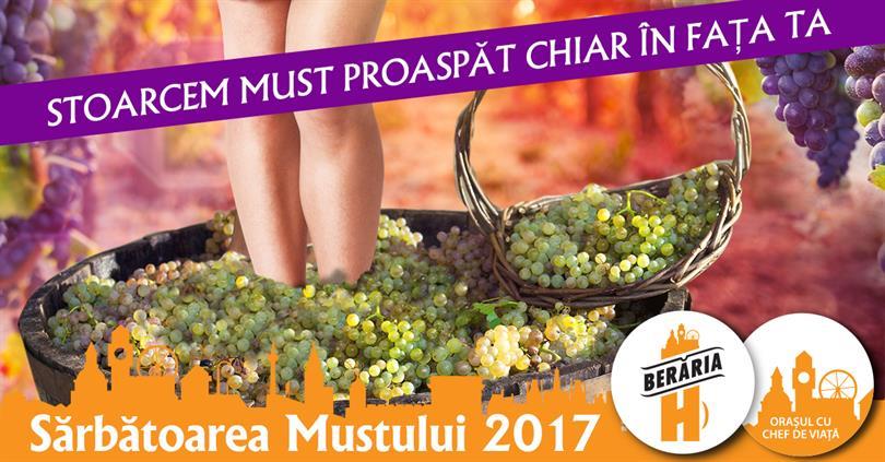 Concert Sărbătoarea Mustului 2017 - Ziua 1, sâmbătă, 16 septembrie 2017 10:00, Beraria H