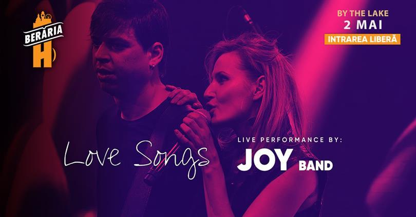 Concert Love Songs #acoustic Live By Joy Band | #PeTerasă, marți, 02 mai 2023 18:00, Beraria H