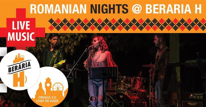 Concert Romanian Nights (#live pe terasa), miercuri, 14 septembrie 2016 20:00, Beraria H