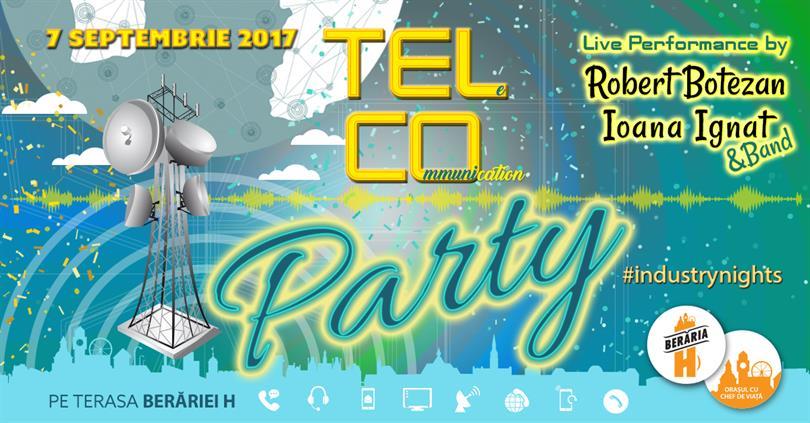 Concert TeleCommunication Party / #IndustryNights, joi, 07 septembrie 2017 20:30, Beraria H