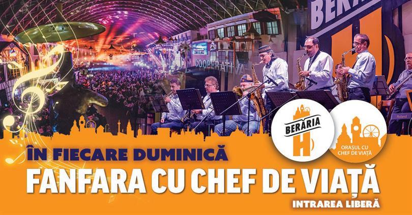 Concert O după-amiază cu Fanfara cu Chef de Viaţă, duminică, 17 martie 2019 14:00, Beraria H